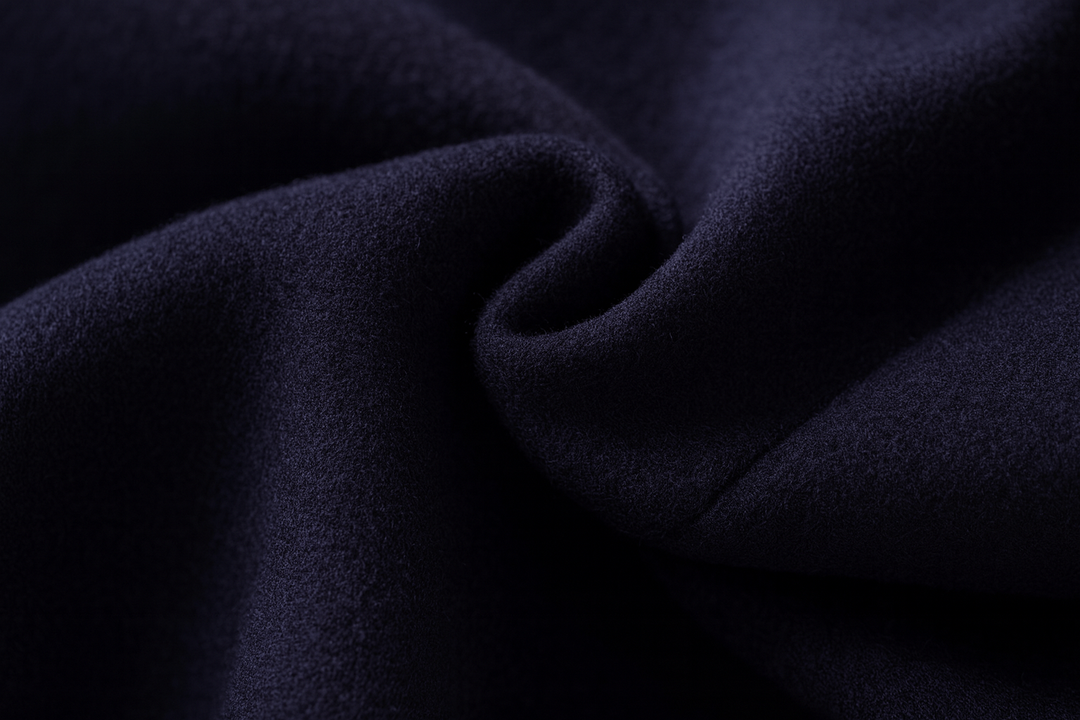 Detail view of the overcoat surface