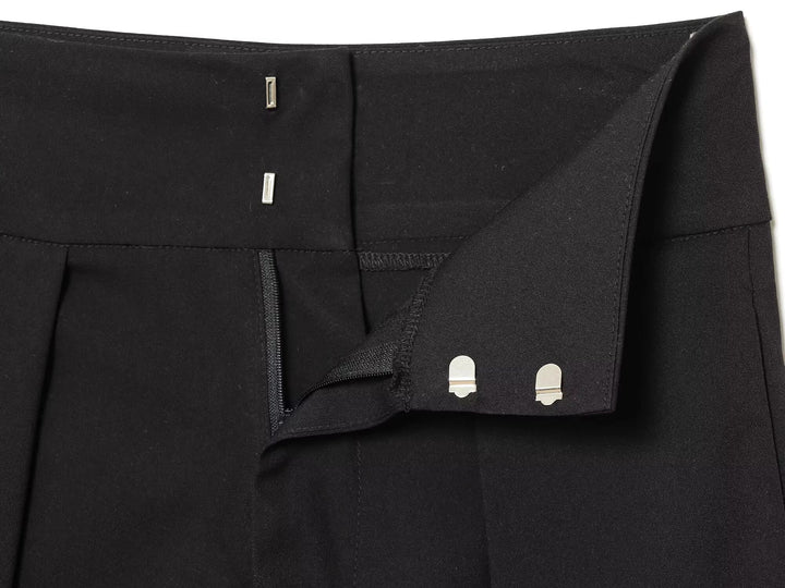 Women’s Balloon Pants with Pleated Front and High Waist