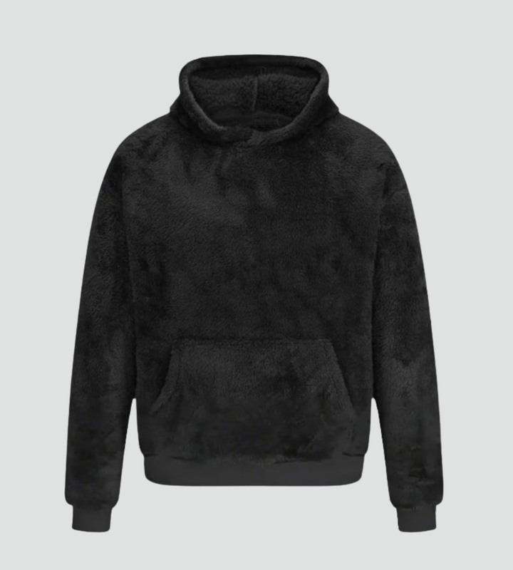 Women’s Fleece Hoodie with Kangaroo Pocket and Long Sleeves