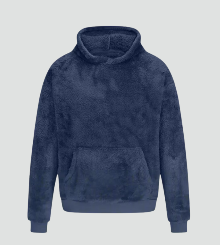 Women’s Fleece Hoodie with Kangaroo Pocket and Long Sleeves