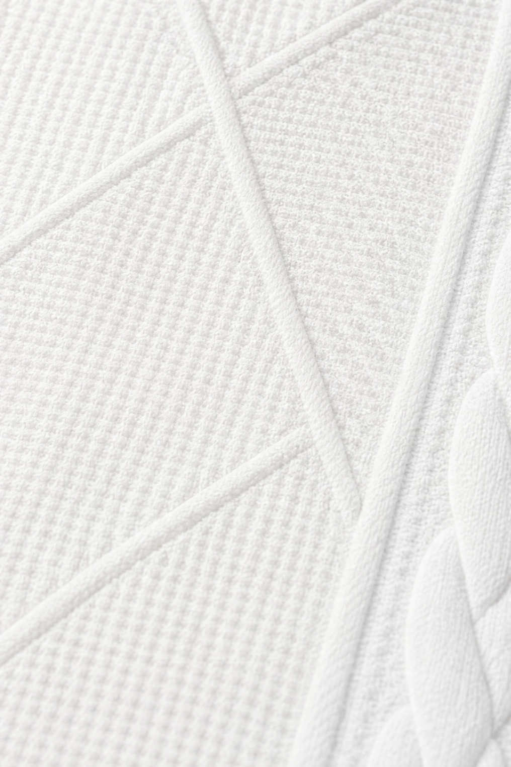 Detail view of the blazer surface